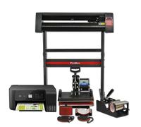 MonsterShop PixMax DA Vinci Bundle 5 in 1 Heat Press Vinyl Cutter Printer - 9100