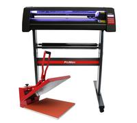 PixMax LED Vinyl Cutter With 50cm Clam Heat Press & Software