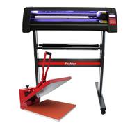 PixMax LED Vinyl Cutter With 50cm Clam Heat Press & Software