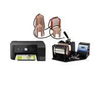 Mug Heat Press Machine + Transfer Sublimation + Printer Attachments (Various)