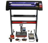 PixMax Vinyl Cutter LED, 5 in 1 Heat Press & Signcut Pro