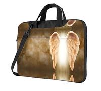 PIXOLE Angel Wing printed Laptop Bag,15.6 Inch Computer Tote Bag Business Office Handbag Shoulder Bag
