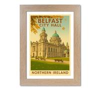 PIXPRINT Belfast City Hall Travel Poster - 5341-5fo