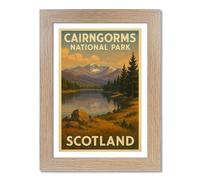 PIXPRINT Cairngorms National Park Travel Poster - 4987-a4fo