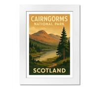 PIXPRINT Cairngorms National Park Travel Poster - 4990-a3w