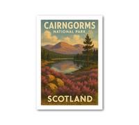 PIXPRINT Cairngorms National Park Travel Poster - 4992-a2p