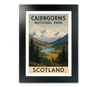 PIXPRINT Cairngorms National Park Travel Poster - 4995-a3b