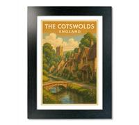 PIXPRINT Cotswolds Travel Poster - 5461-a3b