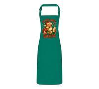 PIXPRINT Funny Christmas Apron for Adults - 'I Put Out For Santa' Novelty Kitchen Wear with Adjustable Neck for Baking BBQ and Home Chef