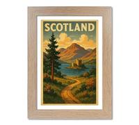 PIXPRINT Scotland Travel Poster - 4327-a3fo