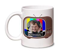 PIXPRINT Vintage TV Personalised Funny Photo Mug.