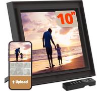 PixStar 10.4'' Wi-Fi Digital Photo Frame, Cloud Storage, Motion Sensor, No-Glare