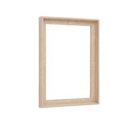 Pixy Canvas Floater Frame - 10x14 for 0.75 inch Deep Canvas Paintings/Prints/Panels - Nordic White Oak, Portrait