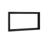 Pixy Canvas Floater Frame 10x20 for 3/4 (0.75) inch Deep Canvas Paintings/Canvas Prints/Wood Canvas Panels/Wall Art/Wall Decor/Home Decor/Artwork (Black Oak, 10 x 20 inch, Landscape)