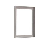 Pixy Canvas Floater Frame 11x14 for 3/4 (0.75) inch Deep Canvas Paintings/Canvas Prints/Wood Canvas Panels/Wall Art/Wall Decor/Home Decor/Artwork (Antique Silver, 11 x 14 inch, Portrait)