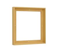 Pixy Canvas Floater Frame 12x12 for 3/4 (0.75) inch Deep Canvas Paintings/Canvas Prints/Wood Canvas Panels/Wall Art/Wall Decor/Home Decor/Artwork (Light Maple, 12 x 12 inch, Square)