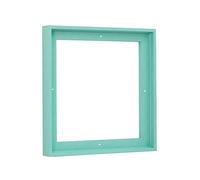 Pixy Canvas Floater Frame 12x12 for 3/4 (0.75) inch Deep Canvas Paintings/Canvas Prints/Wood Canvas Panels/Wall Art/Wall Decor/Home Decor/Artwork (Lucite Green, 12 x 12 inch, Square)