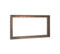 Pixy Canvas Floater Frame 12x16 for 3/4 (0.75) inch Deep Canvas Paintings/Canvas Prints/Wood Canvas Panels/Wall Art/Wall Decor/Home Decor/Artwork (Rusty Blue, 12 x 16 inch, Landscape)