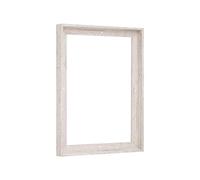 Pixy Canvas Floater Frame 12x16 for 3/4 (0.75) inch Deep Canvas Paintings/Canvas Prints/Wood Canvas Panels/Wall Art/Wall Decor/Home Decor/Artwork (Distressed White, 12 x 16 inch, Portrait)
