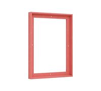 Pixy Canvas Floater Frame 14x18 for 3/4 (0.75) inch Deep Canvas Paintings/Canvas Prints/Wood Canvas Panels/Wall Art/Wall Decor/Home Decor/Artwork (Pastel Red/Pink, 14 x 18 inch, Portrait)