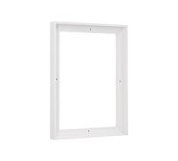 Pixy Canvas Floater Frame 14x20 for 3/4 (0.75) inch Deep Canvas Paintings/Canvas Prints/Wood Canvas Panels/Wall Art/Wall Decor/Home Decor/Artwork (White, 14 x 20 inch, Portrait)