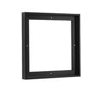 Pixy Canvas Floater Frame 16x16 for 3/4 (0.75) inch Deep Canvas Paintings/Canvas Prints/Wood Canvas Panels/Wall Art/Wall Decor/Home Decor/Artwork (Black Oak, 16 x 16 inch, Square)