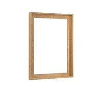 Pixy Canvas Floater Frame 16x20 for 3/4 (0.75) inch Deep Canvas Paintings/Canvas Prints/Wood Canvas Panels/Wall Art/Wall Decor/Home Decor/Artwork (Scratched Gold & Cream, 16 x 20 inch, Portrait)