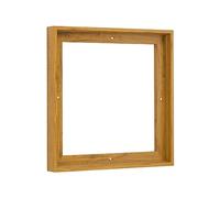 Pixy Canvas Floater Frame 20x20 for 3/4 (0.75) inch Deep Canvas Paintings/Canvas Prints/Wood Canvas Panels/Wall Art/Wall Decor/Home Decor/Artwork (Natural Oak, 20 x 20 inch, Square)