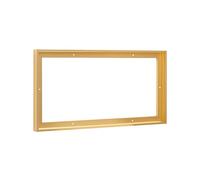 Pixy Canvas Floater Frame 20x30 for 3/4 (0.75) inch Deep Canvas Paintings/Canvas Prints/Wood Canvas Panels/Wall Art/Wall Decor/Home Decor/Artwork (Brass Gold, 20 x 30 inch, Landscape)