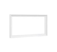 Pixy Canvas Floater Frame 28x35cm for 1.9cm (19 mm) Deep Canvas Paintings/Canvas Prints/Wall Art/Wall Decor/Home Decor/Artwork (White, 28 x 35 cm, Landscape)