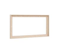 Pixy Canvas Floater Frame 45x60cm for 1.9cm (19 mm) Deep Canvas Paintings/Canvas Prints/Wall Art/Wall Decor/Home Decor/Artwork (Nordic White Oak, 45 x 60 cm, Landscape)