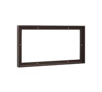 Pixy Canvas Floater Frame 65x90cm for 1.9cm (19 mm) Deep Canvas Paintings/Canvas Prints/Wall Art/Wall Decor/Home Decor/Artwork (Dark Walnut, 65 x 90 cm, Landscape)