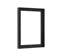 Pixy Canvas Floater Frame 8x12 for 3/4 (0.75) inch Deep Canvas Paintings/Canvas Prints/Wood Canvas Panels/Wall Art/Wall Decor/Home Decor/Artwork (Black Oak, 8 x 12 inch, Portrait)