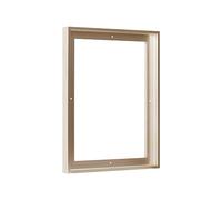 Pixy Canvas Floater Frame 9x12 for 3/4 (0.75) inch Deep Canvas Paintings/Canvas Prints/Wood Canvas Panels/Wall Art/Wall Decor/Home Decor/Artwork (Champagne, 9 x 12 inch, Portrait)