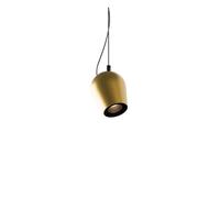 Pixy Pendant Matt Black/ Brushed Gold