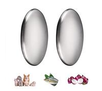 Pixywell 2 Pack Stainless Steel Soap, Premium 304 Mirror Polished Odor Remover Bar, Eliminates Strong Smells from Garlic, Onion, Fish on Hands, Ideal Kitchen Gadget & BBQ Essential