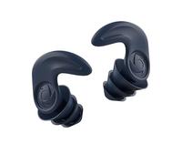 Pixywell Noise Cancelling Earplugs for Sleep and Swim UK - UKAS Certified Side Sleeper Comfort, Small Ear Canal Fit, Reusable Washable for Tube/NHS Shift/Pub, Carbon Trust Certified (Adult Dark Blue)