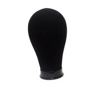 PIXZCSA Reliable Canvas Block Wig Head Holder Multi-purpose Styling In | Retail Spaces Styling Wig Head With Mount Hole Manikin Hats Holder Canvas Block Stand Hat Display