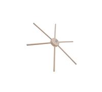 PIXZCSA Wooden Frame Handmade Toys Crib Hanger Set DIY Crafts Durable Wood Lightweight and Easy to Install Durable. Wooden Baby Crib Mobile Rod Frame Hanger