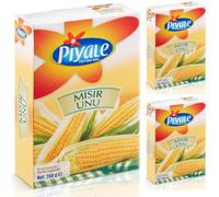 Piyale Corn Flour 250 Gram x 3 Packs by Pufai Grocery