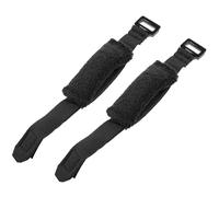 PIYANYO Black bass Guitar string muffler damper Adjustable guitar string damper Universal guitar fingerboard muffler pack accessory 2PCS