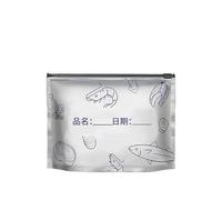piyulk 20 Reusable Food Storage Bags for Sharp Objects, Suitable for Food Storage, Home Organization, Travel and Cosmetics(B01,L)