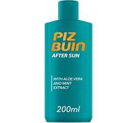 Piz Buin After Sun Soothing and Cooling Moisturising Lotion (200ml), Nourishing Cream with Aloe Vera Extract to Soothe and Calm, Aftersun with Non-Greasy Formula, Immediate and Lasting Cooling Effect