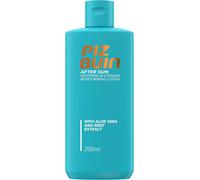 Piz Buin After Sun Soothing and Cooling Moisturising Lotion (200ml), Nourishing Cream with Aloe Vera Extract to Soothe and Calm, Aftersun with Non-Greasy Formula, Immediate and Lasting Cooling Effect