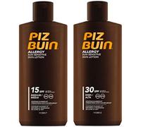 Piz Buin Allergy Duo Sun Lotion Spf 30 And Spf15 - 200Ml Each Prevent Prickly Heat