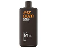 Piz Buin Allergy Lotion SPF 30 (400ml), Nourishing Sunscreen to Protect Sensitive Skin, Moisturising Lotion for Hours of UVA/UVB Protection, Sweat & Water Resistant, Protects Sensitive Skin
