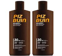Piz Buin – Allergy Sun Lotion SPF 30 – Prevents Prickly Heat – 2 x 200 ml (2 Pack)