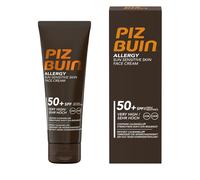 PIZ Buin SPF50 Moisturizer Allergy Sun Sensative Skin Face Cream 50ml Brand New