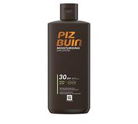 Piz Buin Moisturising Sun Lotion SPF 30 (200 ml), Fast Absorbing Sun Cream with Triple Sun Protection and SPF 30, Nourishes and Moisturises Skin