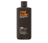 Piz Buin Moisturising Sun Lotion SPF 30 (200ml), Water-Resistant Piz Buin 30 Sunscreen with Advanced UVA/UVB Protection, Skincare with Glycerin and Feverfew PFE Plant Extract